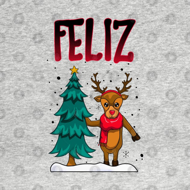 Funny Couple Matching Ugly Feliz Navidad Sweatshirts by KsuAnn